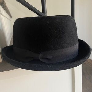 Classic Black Bowler Hat